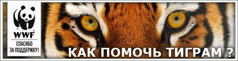 WWF - Как помочь тиграм?