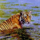 Тигры в живописи