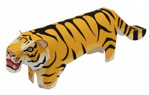 Модель для склеивания "Тигр"