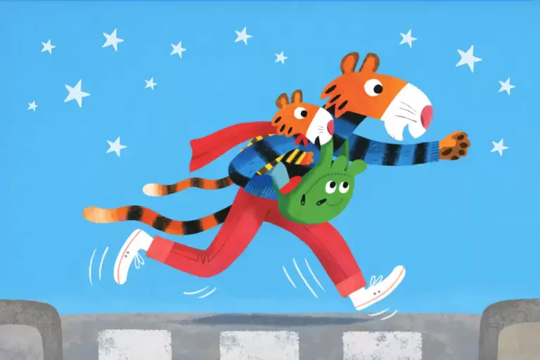 Мой папа тигр