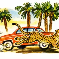 Неуловимый леопард-гиена