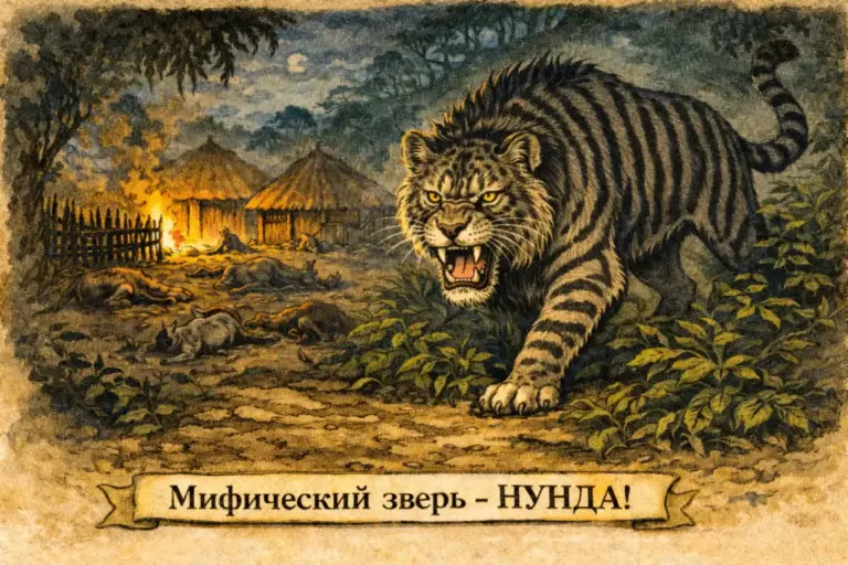 Нунда — кошка ростом с осла!