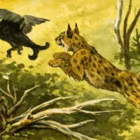 Рысь: диафильм — Звери Наших Лесов